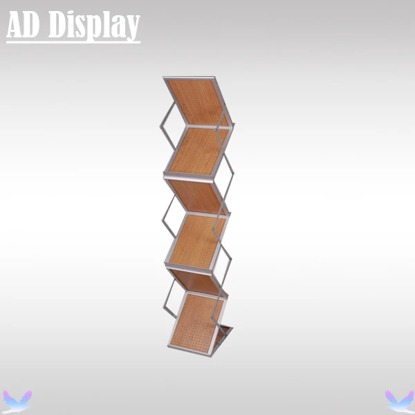 A4 Portable Aluminum Brochure Stand With Hard Case,Exhibition