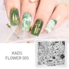 KADS Flower 005 Series  Long Vine Flower Shape Fantastic Flowers Plate Nail Art Image Stamp for Art Decorations 4