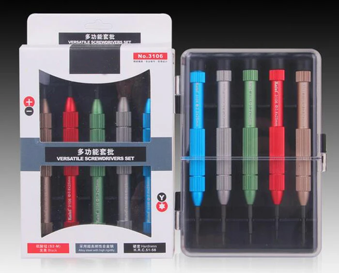 Hot sell 5 in 1 Multifunction Magnetic Precision Screwdriver For Cell phone and electronic products | Мобильные телефоны и