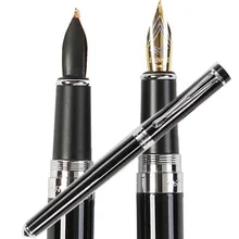 Черная авторучка 24 шт./партия(можно выбрать вашу комбинацию из авторучки, Ручка-роллер) Baoer521 канцелярские товары