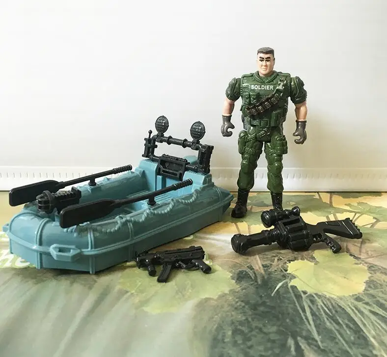 Военная модель Фигурка военный спецназ солдатская Униформа игрушка солдатский