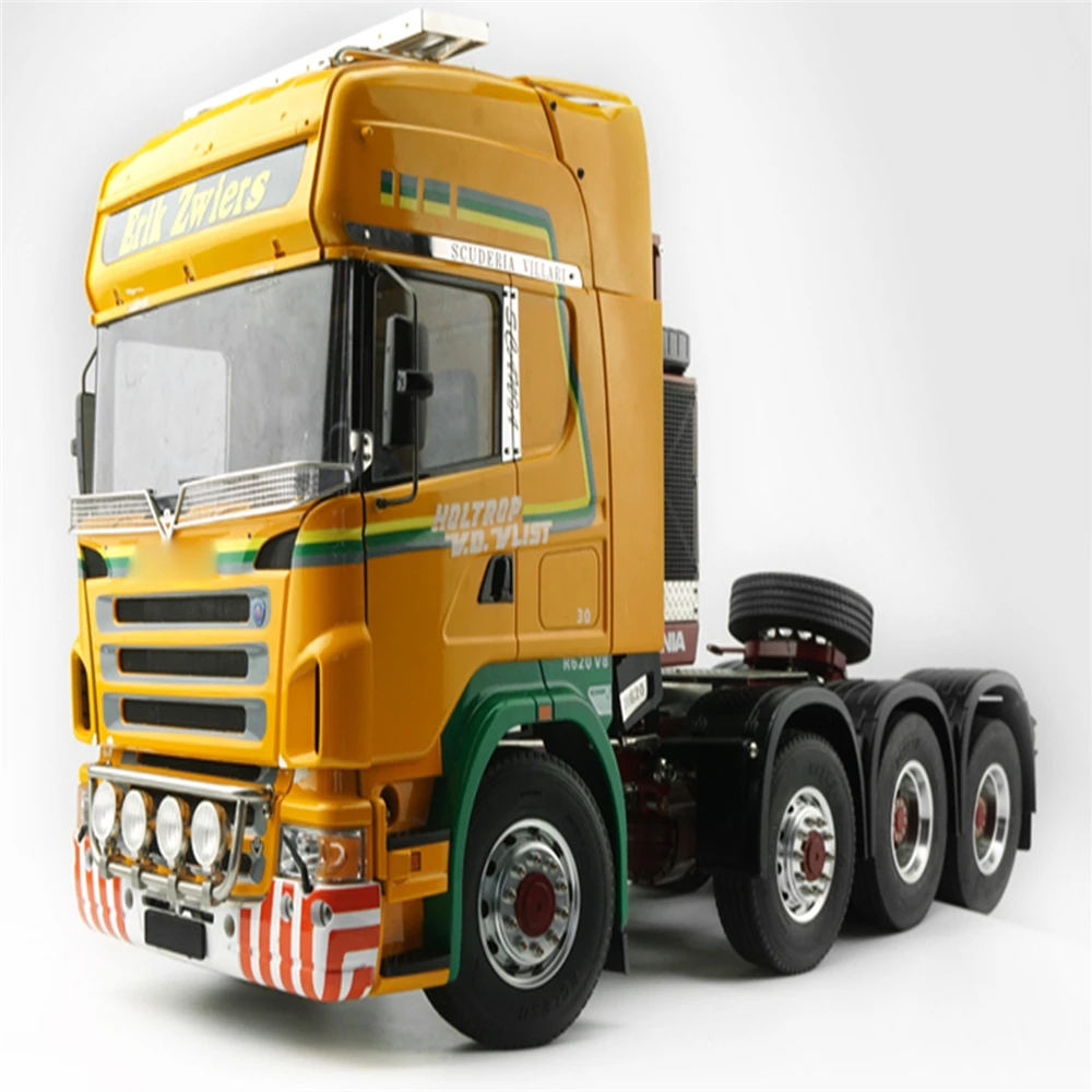 Металлическая фара S-1253-A S-1253-B для 1/14 DIY TAMIYA Scania RC Тягач Модель самосвал прицеп аксессуары из нержавеющей стали