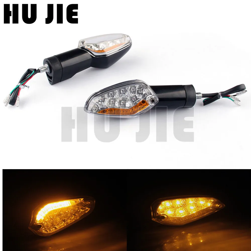

Motorcycle Yellow LED Turn Signals Blinker Indicator For Honda CBR 250R 2011-2015 CBR 300R /CB 300F 2015 2016 2017