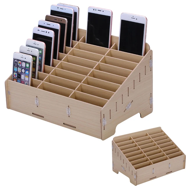 Multifunctional Mobile Phone Repair Tool Box Wooden