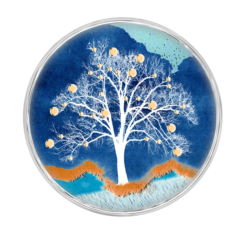 

10pcs/lot Beauty Charm Colorful Life tree 18MM Metal snap buttons 4colors for DIY snap jewelry wholesale VN-2040*10