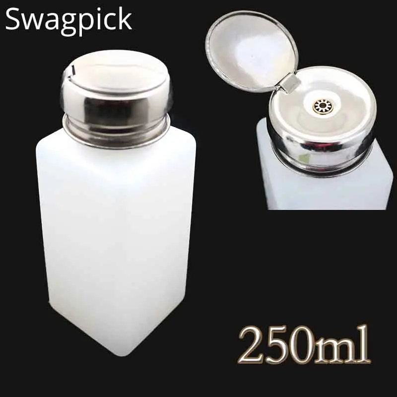 Swagpick 250 мл многоразового Пресс бутылок жидкость Алкоголь Жидкость для снятия