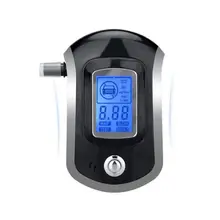 Accurate Digital Display LCD Light Convenient Lightweight Portable Design Driving Accessory Alcohol Breathalyser Breath Tester