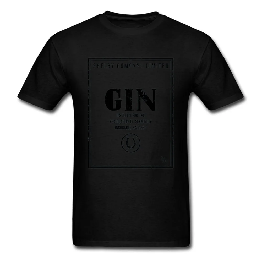 PEAKY BLINDERS GIN Мужская футболка Шелби компания ограниченная 2019 модная с логотипом на