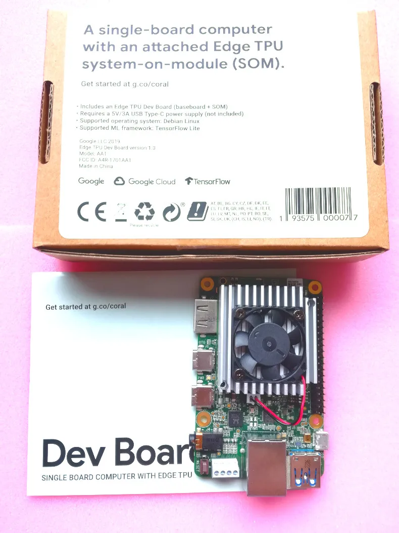 На данный момент G950-01455-01 EDGE Google TPU Edge iMX8M Коралловая макетная плата | Компьютеры и