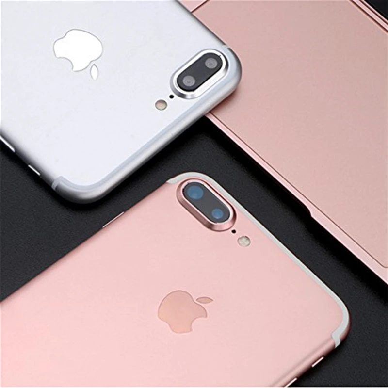 Камера объектив защитное кольцо покрытие алюминия для iPhone 7 8 Plus, 7 Plus, 8 Plus, чехол для телефона объектив чехол для веб-камеры защита для IPhone7 IPhone8