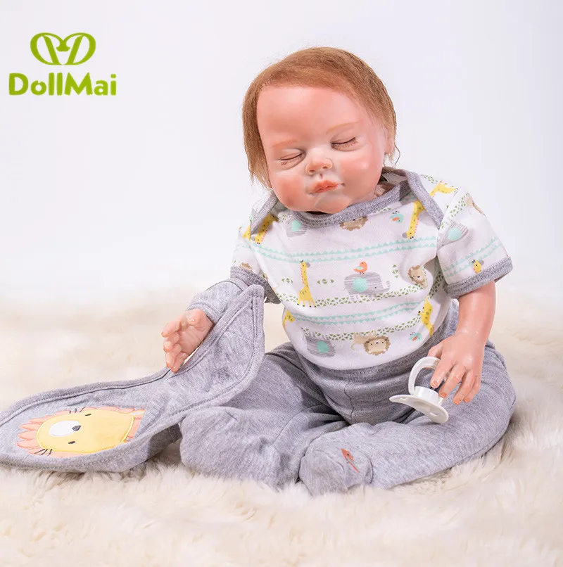 

Real doll boy reborn 20'' 50cm Silicone Reborn baby dolls reborn newborn baby alive dolls toys for child gift bebes bonecas