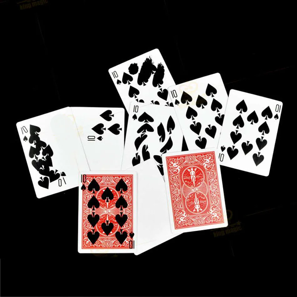 Fast Printing Gimmick Cards Magic Tricks 5 Sets Magician Gimmickin