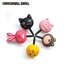 5 шт. Универсальный 3.5 мм Джек наушников штекер Супер милые животные пыли плагин кошка милый кролик свинья цыпленок пыли-доказательство Пробка Cap заглушка для телефона