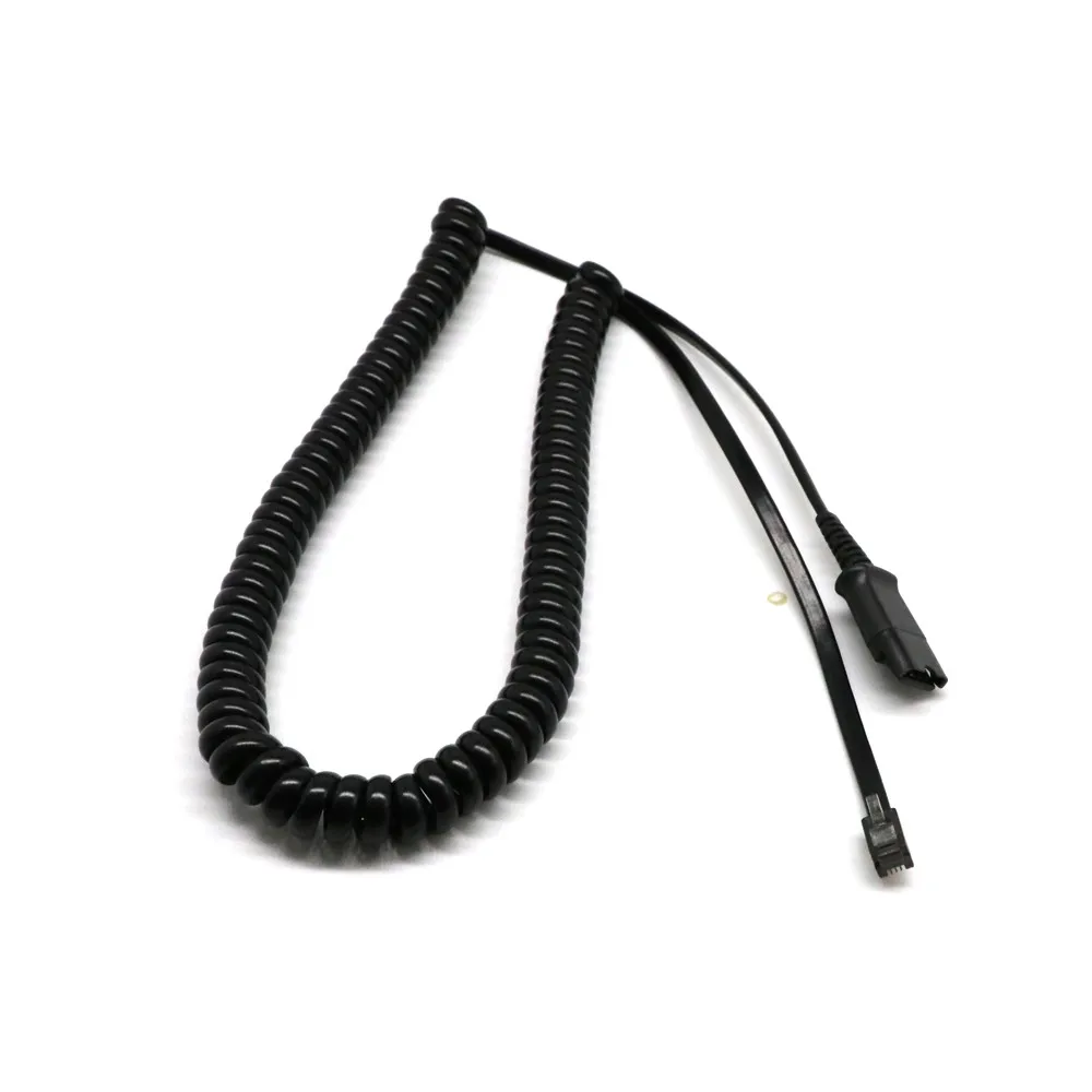 

New QD Quick Headset Disconnect Cable Cord For PLANTRONICS 27190 usb sata cable usb riser card rj45 connector dvi-d vga dual psu