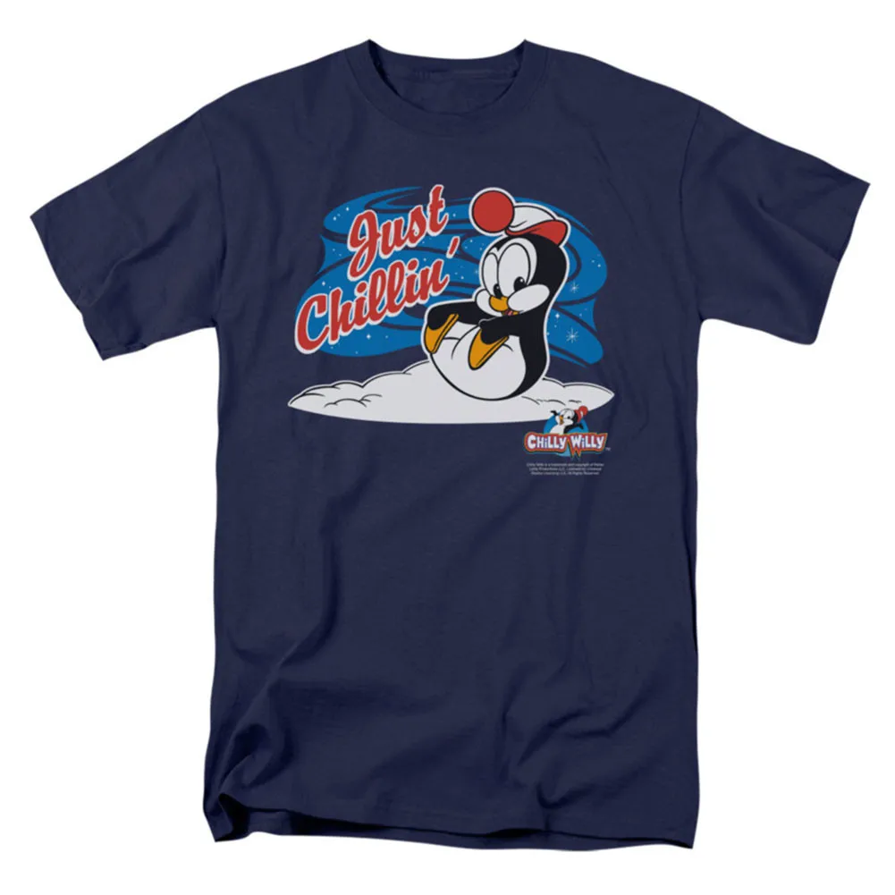 

2019 funny t shirt men novelty tshirt Chilly Willy Just Chillin T-shirt