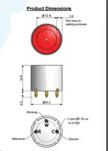 CO GAS SENSORS 4CFC Part Number: 2112B2006