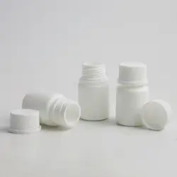 100X20 мл HDPE твердых белый фармацевтической Pill бутылки для медицины капсулы контейнер упаковка с вскрытия уплотнение крышками