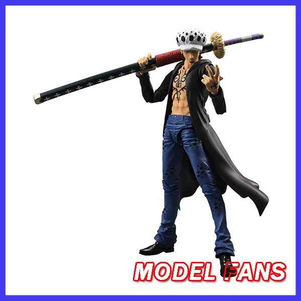

MODEL FANS Anime One piece Trafalgar Law Movable Variable Action Heroes PVC Figure toy Collection Model Kids Toy