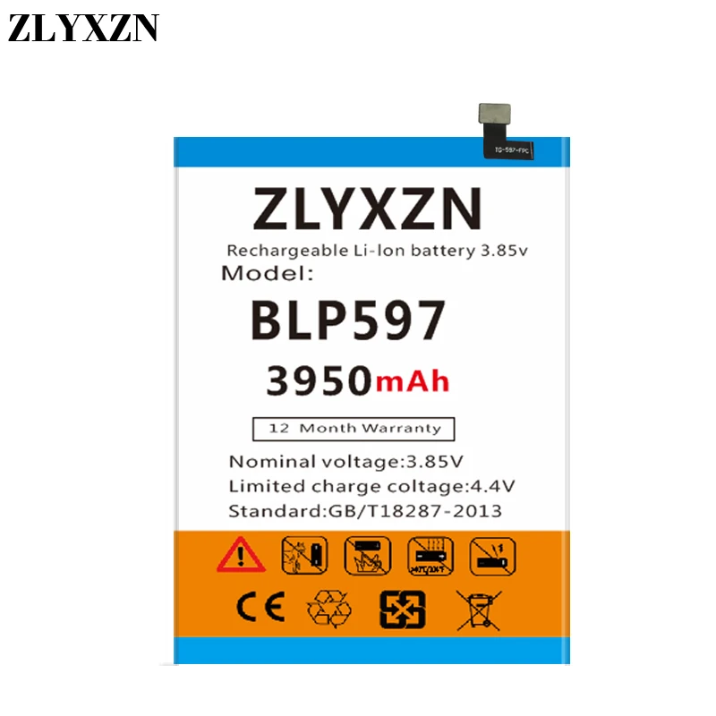 High capacity battery 3950mAh BLP597 Battery for Oneplus 2 One Plus Two Batteries Replacement Lithium Polymer | Мобильные телефоны