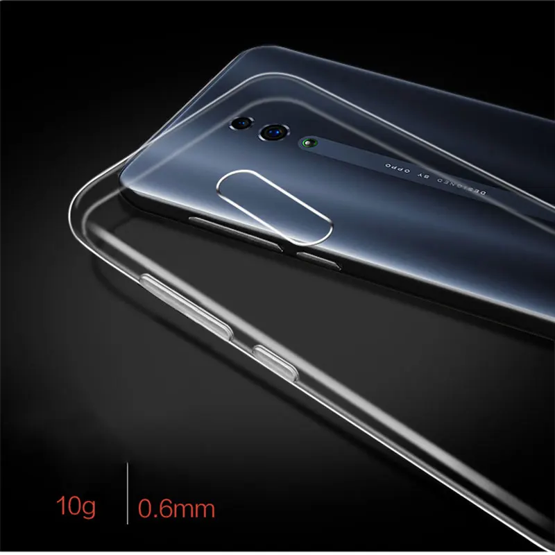 

Beyour transparent TPU Case For OPPO Reno 10X phone Case high quality Soft Silicone Back Cover For OPPO Realme X 3 PRO