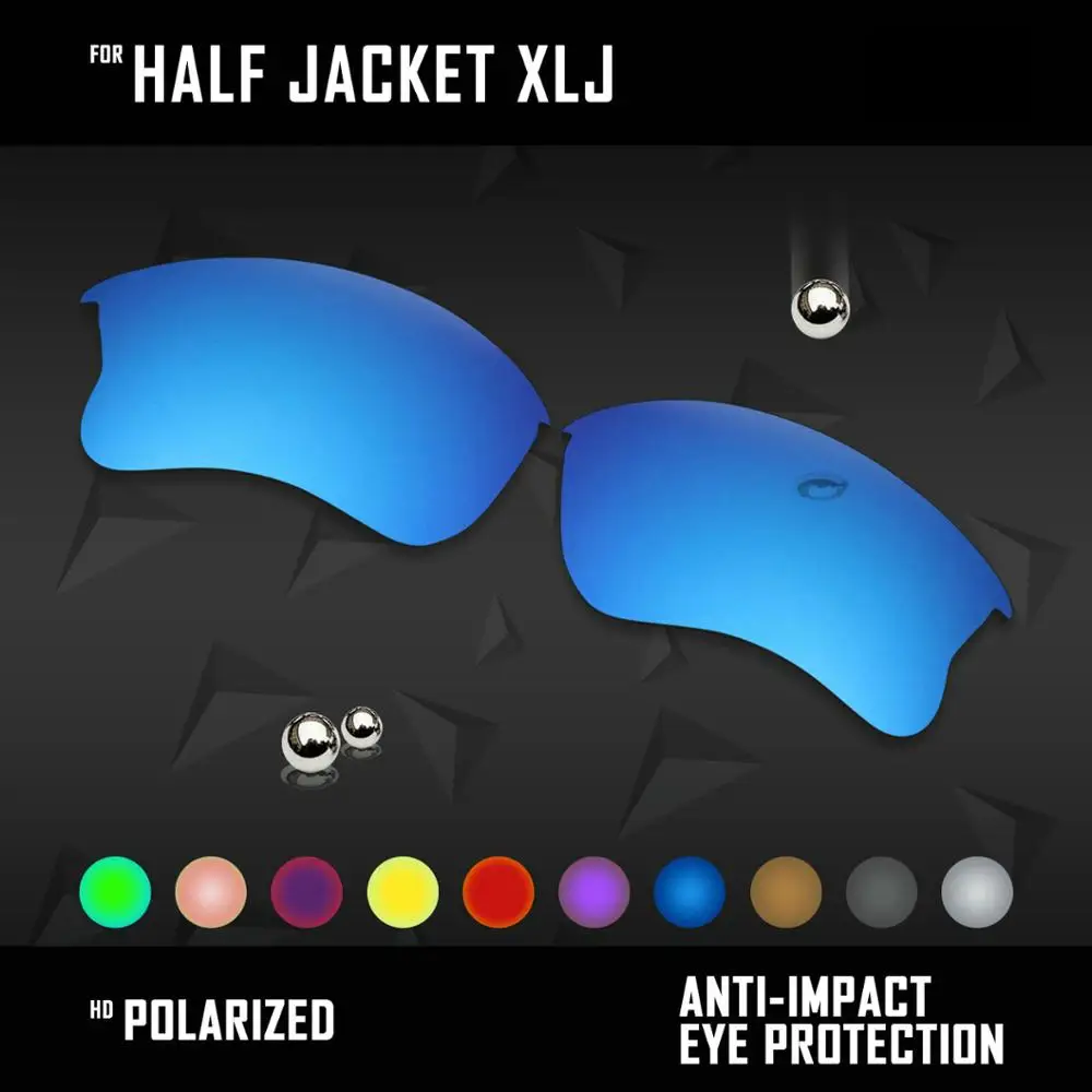 Сменные линзы OOWLIT для Oakley Half Jacket XLJ поляризованные солнцезащитные очки разные