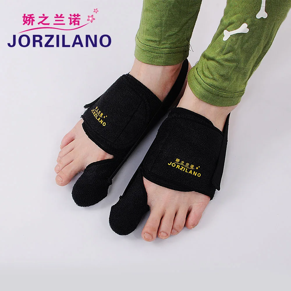 1pair JORZILANO Big Toe Foot Thumb Inversion Adjustbale Orthopedic