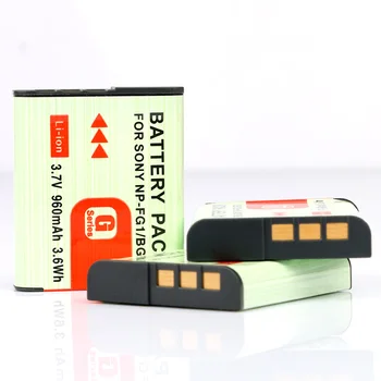 

LANFULANG 3-Pack NP-BG1 NP-FG1 NP BG1 FG1 Digital Camera Batteries for Sony DSC-W300 DSC-W215 DSC-WX1 DSC-WX10