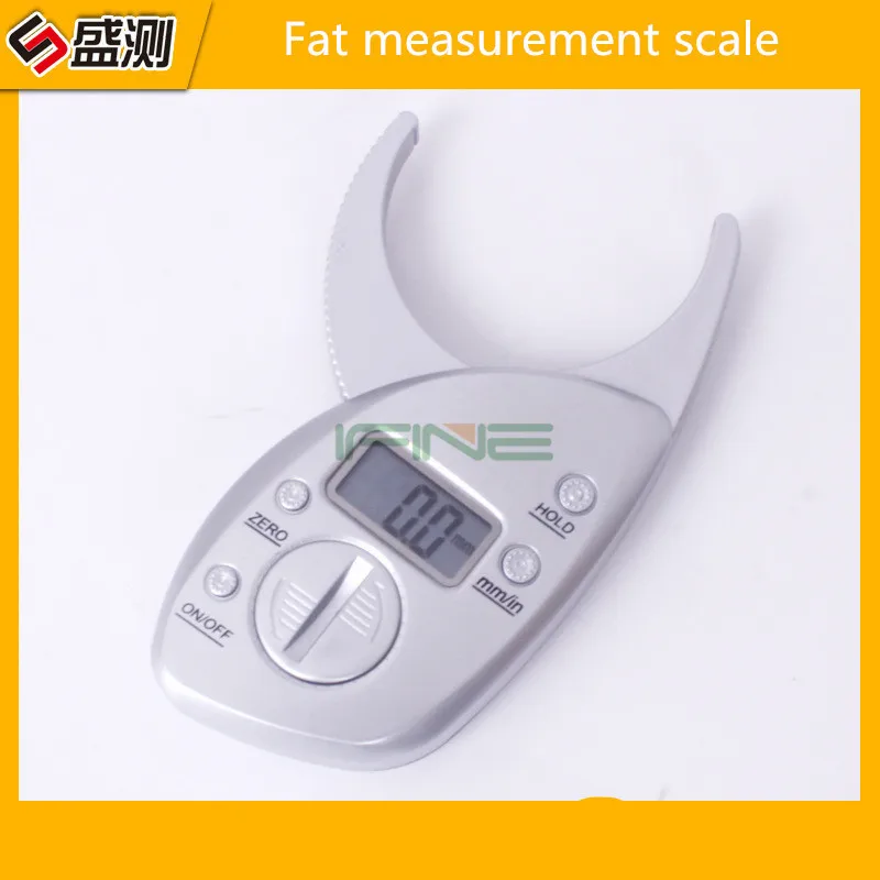 Body Fat Caliper Monitors Electronic Digital body fat analyzer + Tape