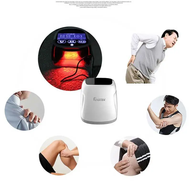 Cold LLLT Laser 850nm and 650nm  Knee Massager Combine Infrad Light Theraph and Kneading the 4 in 1 new knee joint elbow shoulder pain led light therapy far infrared magnet treatment electric knee pain massager