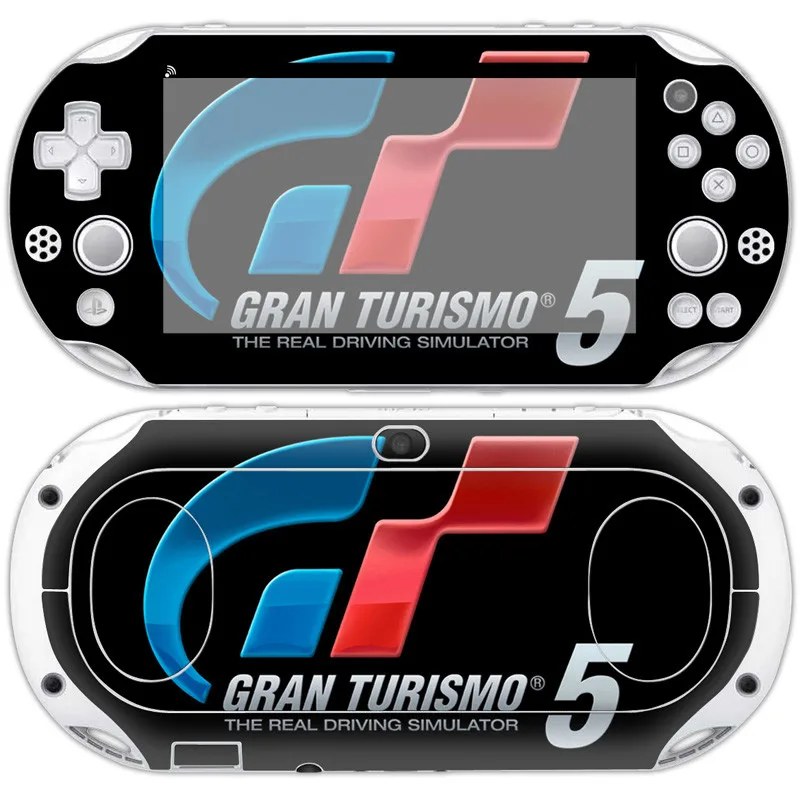 Виниловая наклейка Gran Turismo Sport & GT Защитная пленка для Sony PlayStation PSvita 2000 PSv наклейки