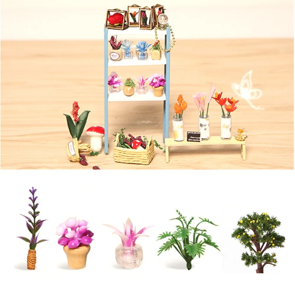 DIY Flower Hut No Dust Cover DIY Doll House DIY Flower Hut No Dust Cover DIY Doll House