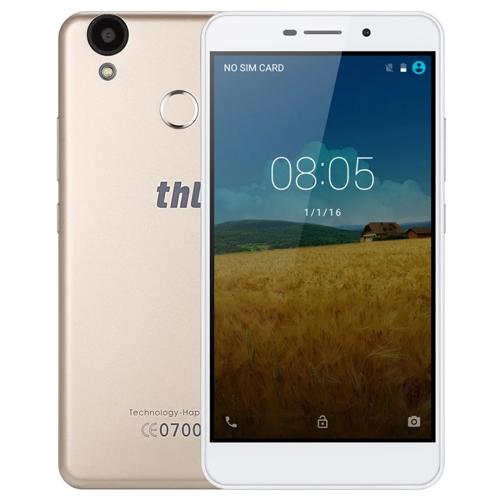 Оригинальный THL T9 Pro 5 дюйма MTK6737 Quad Core мобильный телефон с Android 6 0 отпечатков