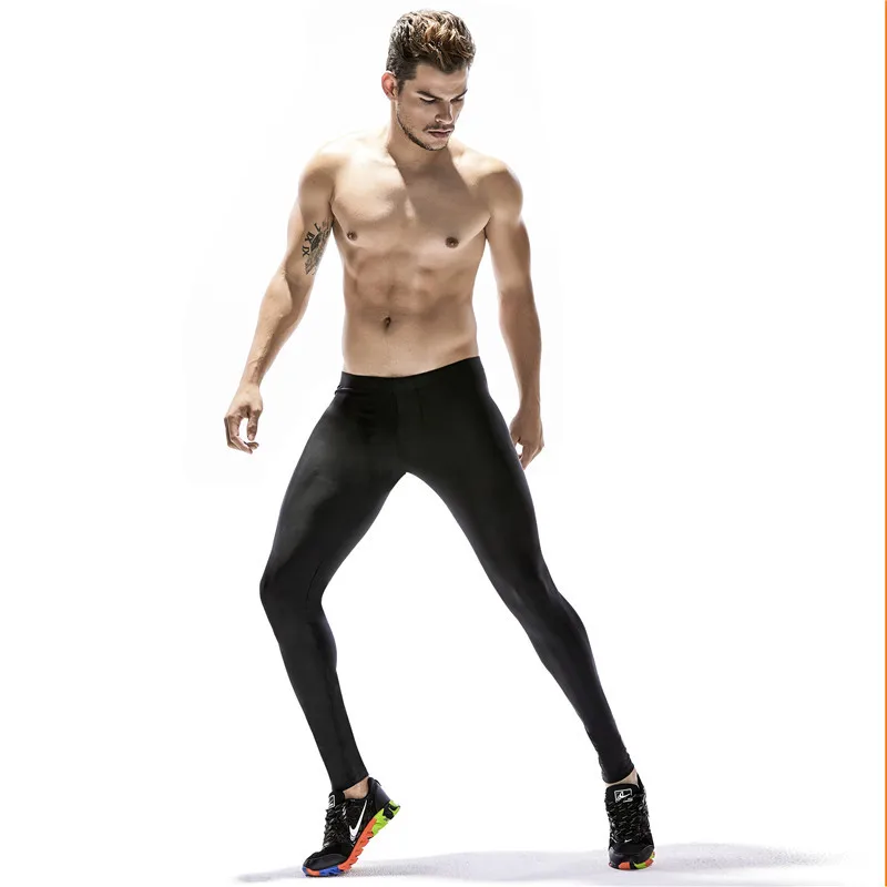 Мужские высокие эластичные облегающие брюки длинные брюки леггинсы брюки брендовые сексуальные дизайнерские спортивные брюки с низкой талией Полная длина