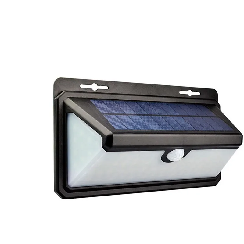 

CLAITE 166 LED Solar Light 3 Modes PIR Motion Sensor Wall Lamp IP65 Waterproof Outdoor Security Street Night Light Garden Lamp