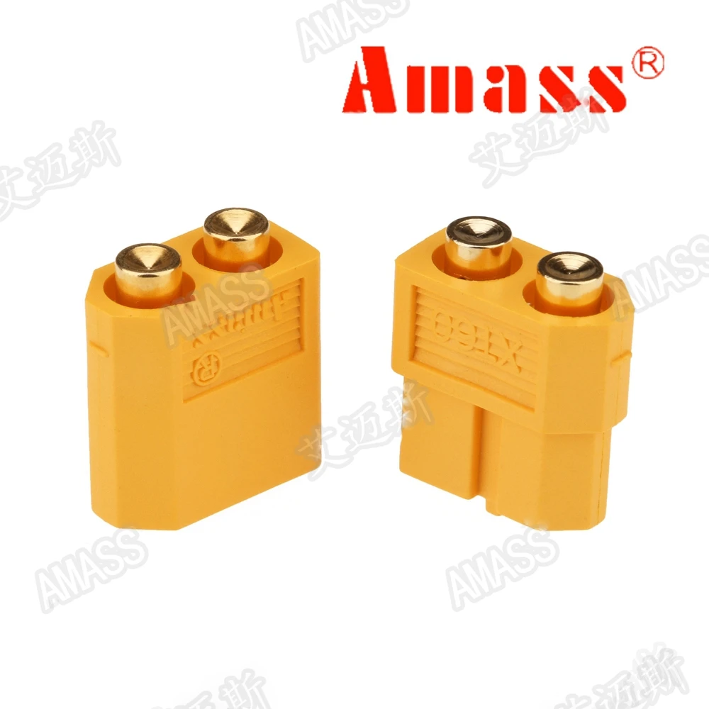 

10 Pairs Amass XT60 PCB Male & Female Bullet Connector Plugs PCB Dedicated XT60 Connector for PCB Board FreeTrack Shipping