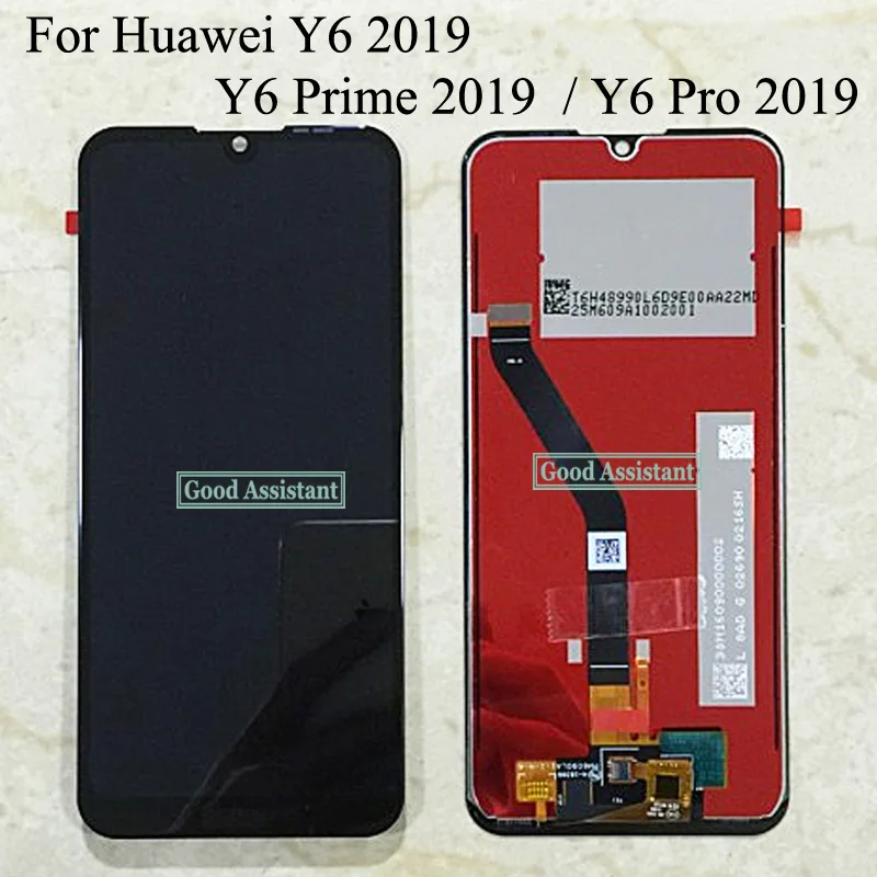

2019 NEW Original 6.1 inch Replacement For Huawei Y6 2019 / Y6 Prime / Y6 Pro LCD Display + Touch Screen Digitizer Assembly