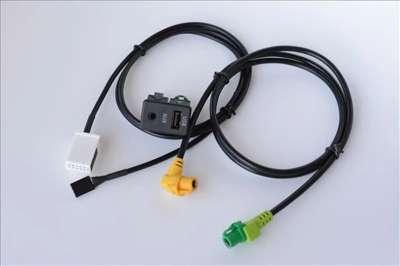 RCD510 RNS315 автомобильный AUX USB адаптер аудио кабель переключатель штекер для Volkswagen