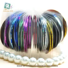 Vente chaude mode ongle kit de bricolage Nail Art UV Gel conseils ongles rouleaux bande de rayures ligne Nail Art décoration autocollant(China)