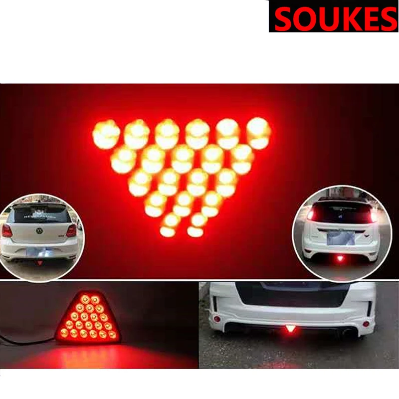 

Car Mount Rear Third Brake Light Stop Lamp LED For Ford Focus 2 3 Fiesta Mondeo Ranger Kuga Seat Leon Ibiza Lexus