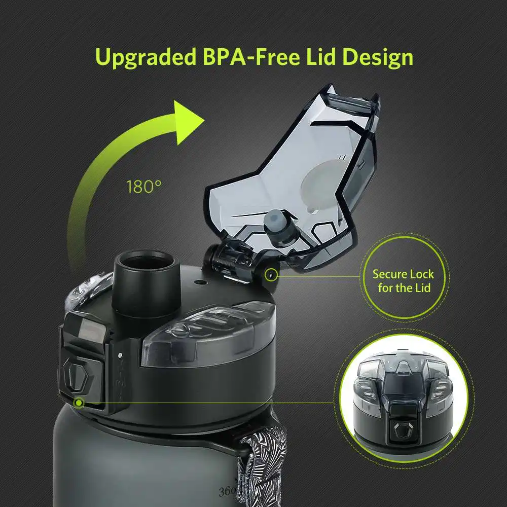 Портативный 1000 мл Открытый велосипед велосипедный спорт напиток горный велосипед Бутылка с водой спортивный напиток серый черный цвета