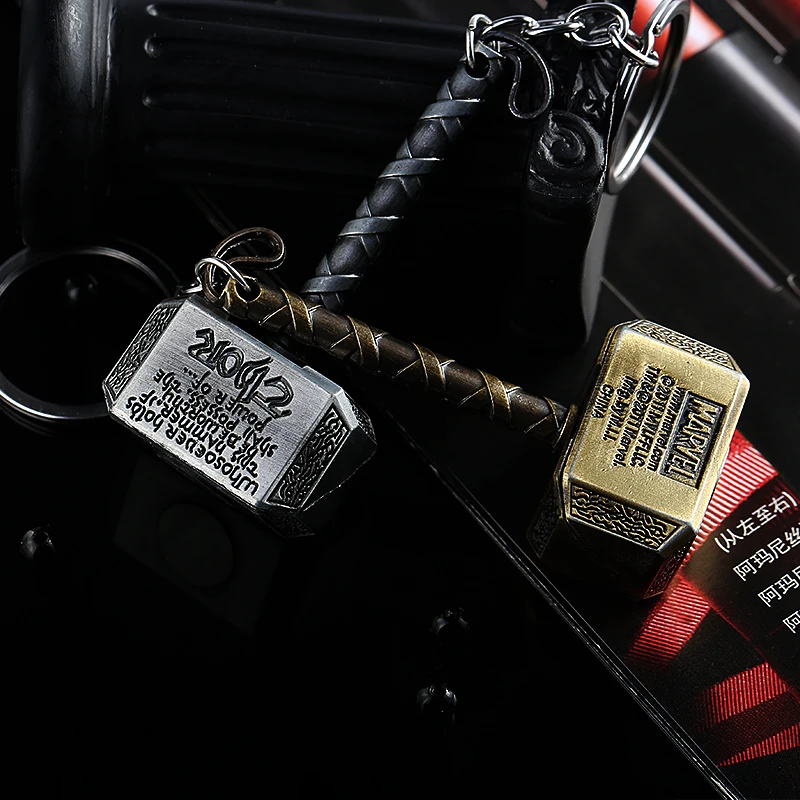 Buy Vintage Thor Hammer Keychains Avengers Men Key