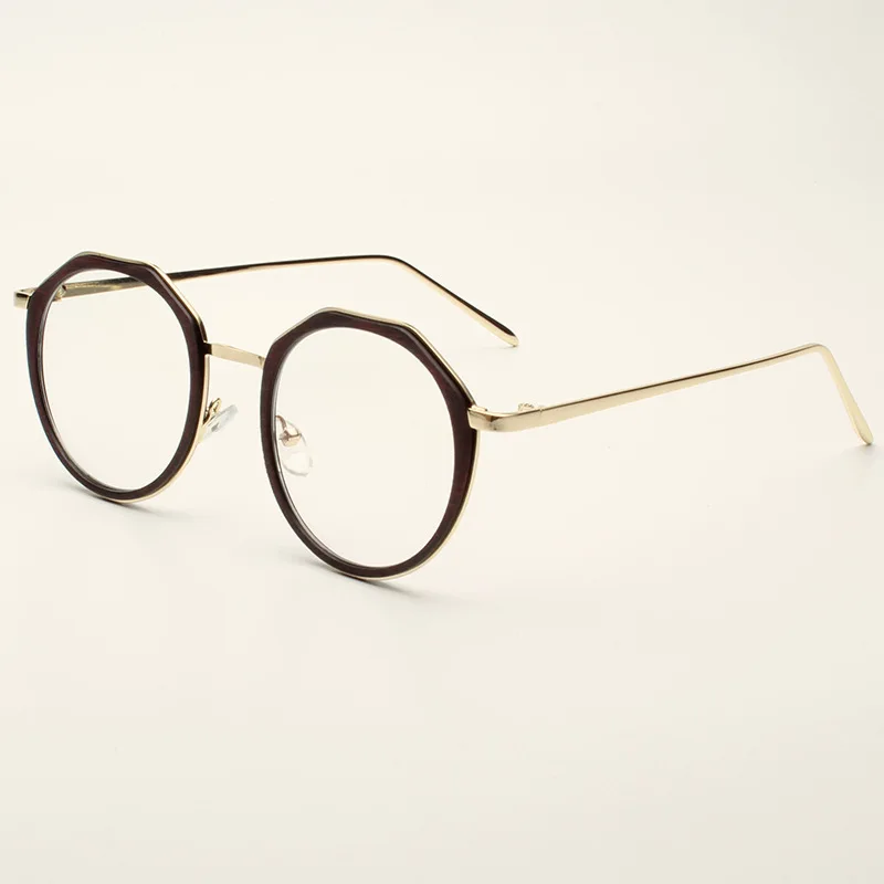Очки из сплава, ультралегкие круглые очки для близорукости, очки по рецепту, металлическая полная оптическая оправа, очки высокого качества N248