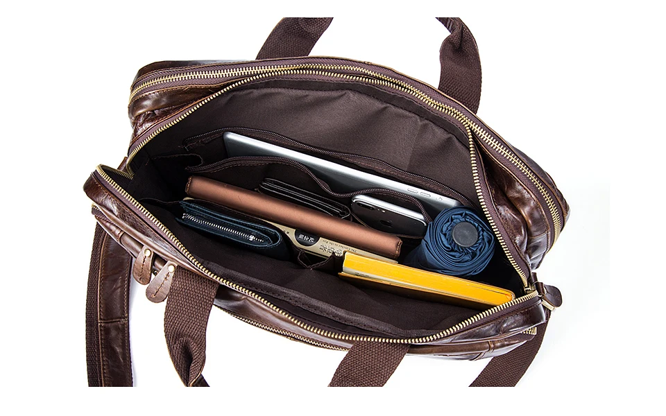 4 man bag genuine leather