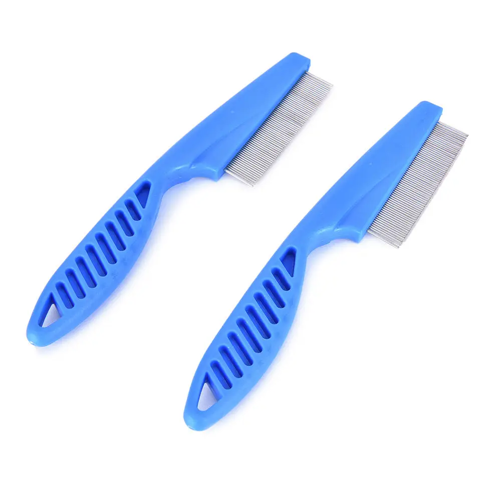 Professional Plastic Tooth Comb Pet Cat Dog Puppy Grooming Hair Combs Cleaning Remove Flea Massage Bath Tools