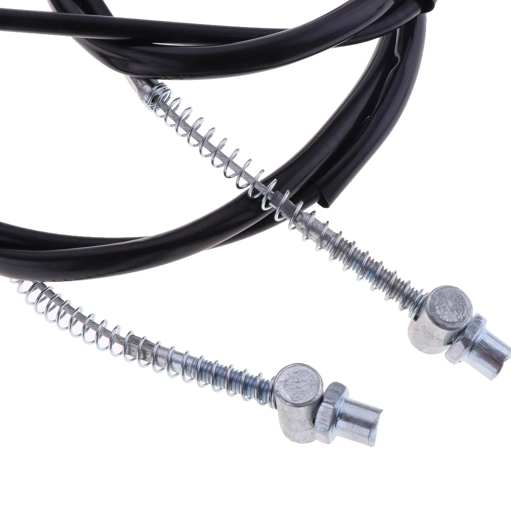 1 Set Front Rear Brake Clutch Steel Cable Rope Wire 47.2 Inch/35.4 Inch For Yamaha PW50 Motorcycle Motobike Accessories 