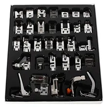 32pcs Domestic Sewing Machine Presser Foot Feet Kit Set For Brother Singer Janome Tools crochet knitting needles