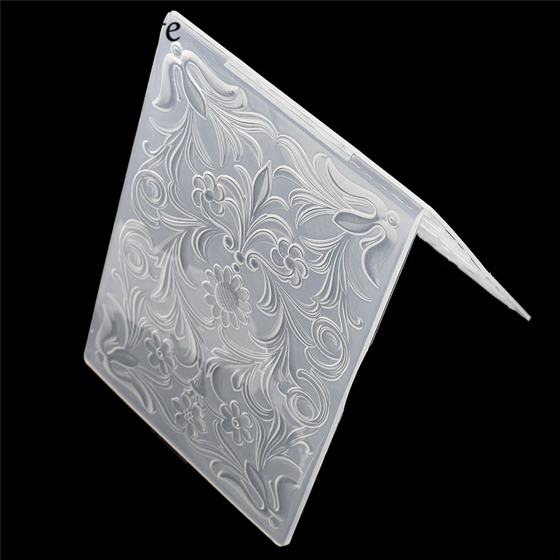 Lychee Life Leaves пластиковая папка для тиснения 29x10 6 см рельефные папки с цветочным