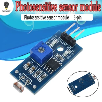 

Free Shipping Photosensitive Sensor Module Light Detection Module for Arduino