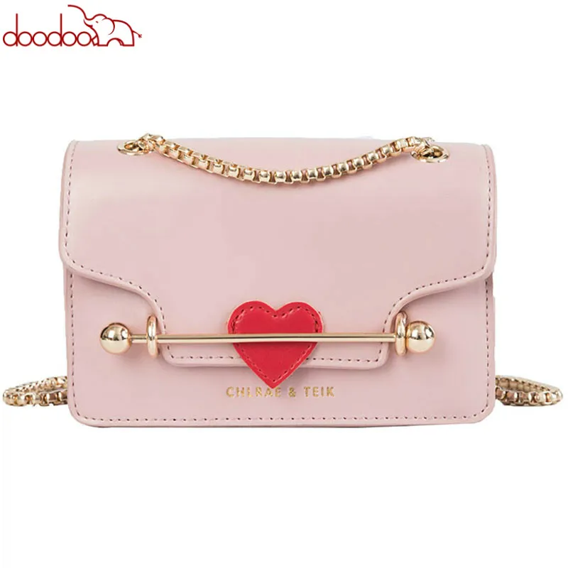 

Luxury Brand Square bag 2019 Fashion New High Quality PU Leather Women's Designer Handbag Cute Girl Chain Shoulder Messenger bag