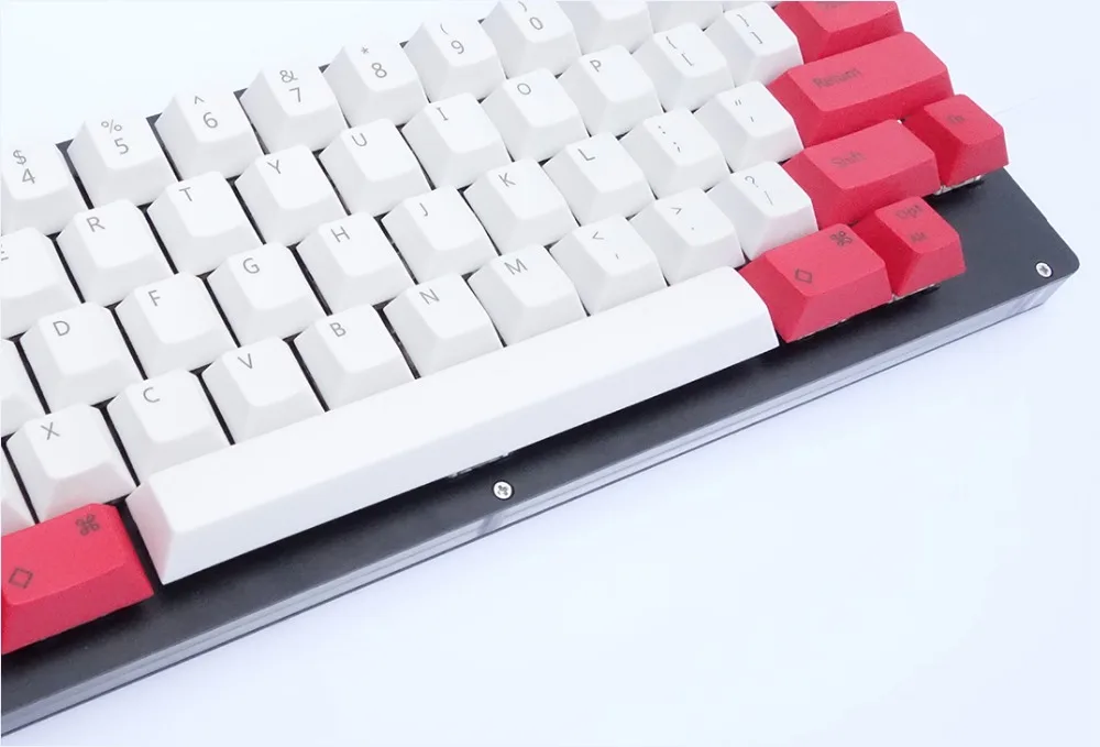 HHKB механическая клавиатура Gateron Cherry MX переключатели ЧПУ Алюминиевый Чехол пластина GH60 PCBA Al Feet USB кабель QMK программируемый